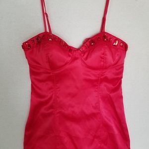 Forever 21 Red Jewel Dress